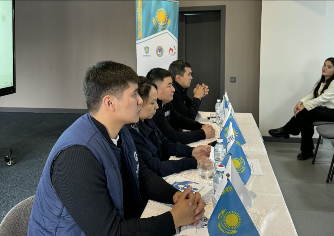 Заң мен тәртіп: қауіпсіз қоғам» тақырыбында студенттермен кездесу өтті